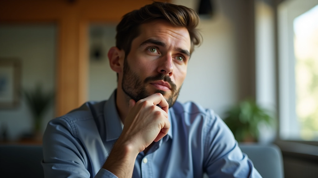 Personne posant des questions avec un point d'interrogation, environnement d'apprentissage moderne