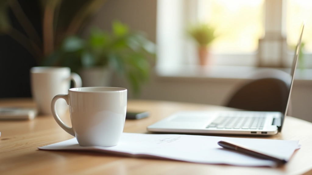 Espace de travail moderne pour la création de revenus supplémentaires