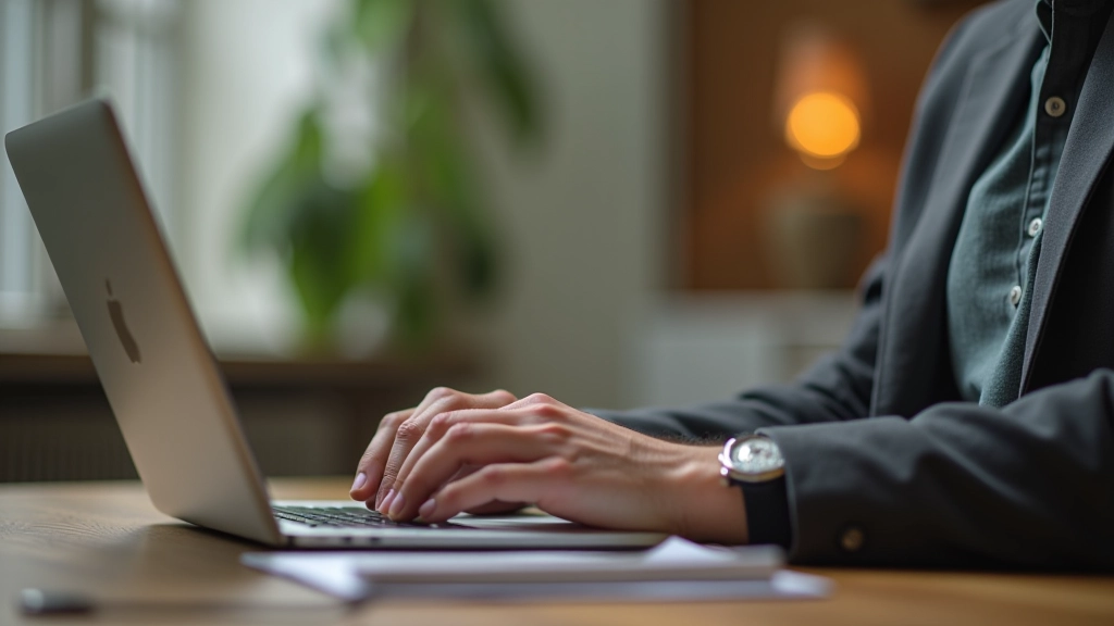 Personne travaillant sur un ordinateur portable avec des tâches rémunérées