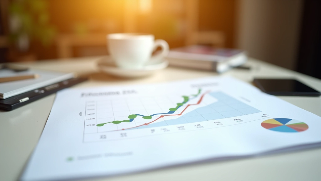 Graphique montrant la progression typique des revenus d'un créateur sur 12 mois avec croissance progressive