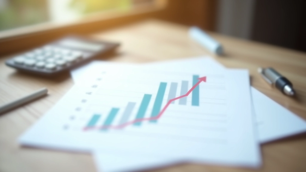 Graphique montrant la croissance des revenus d'affiliation au fil des mois, avec une courbe ascendante progressive