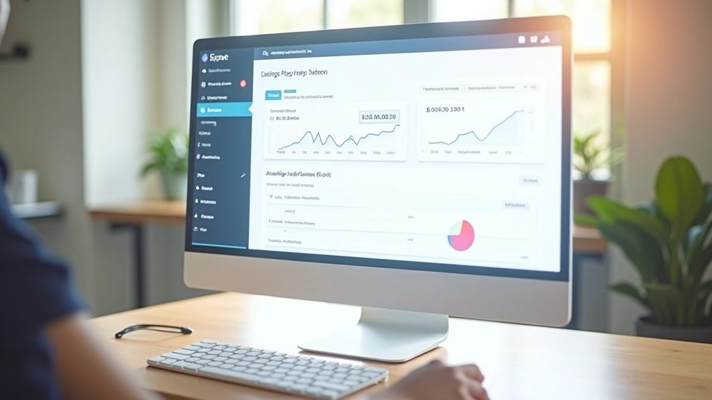 Écran d'ordinateur montrant un blog WordPress avec analytics de trafic et plugin de monétisation affiliation